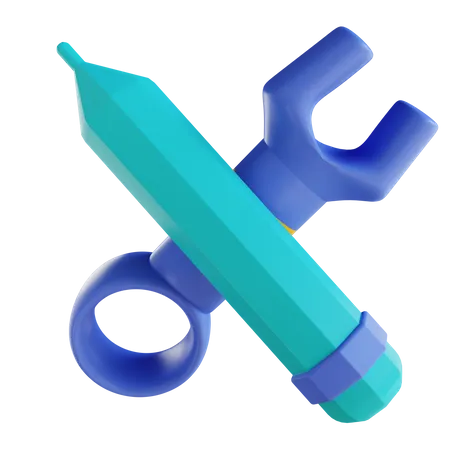 Engineering Tool  3D Icon