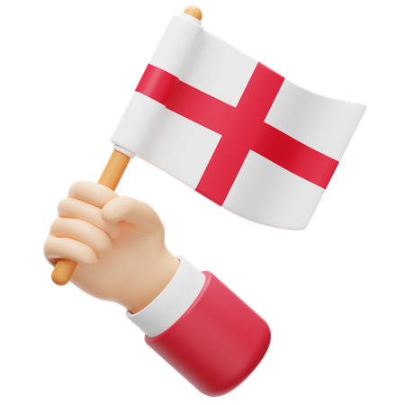 England Flag  3D Icon