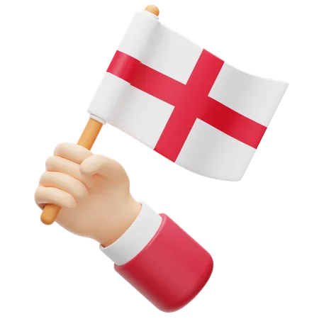 England Flag  3D Icon