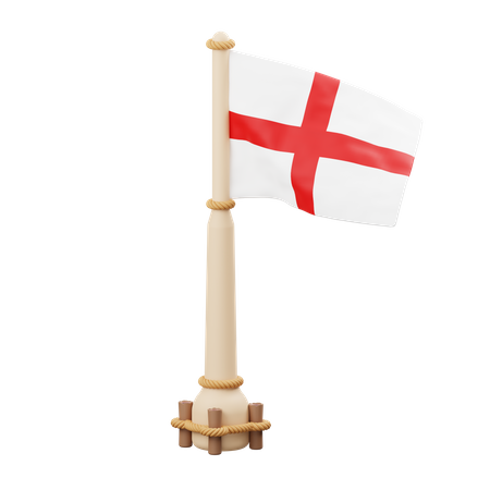 England Flag 3D Icon