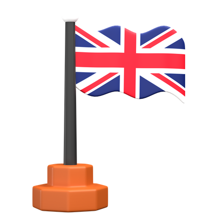 England-Flagge  3D Icon