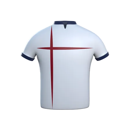 England Shirt  3D Icon