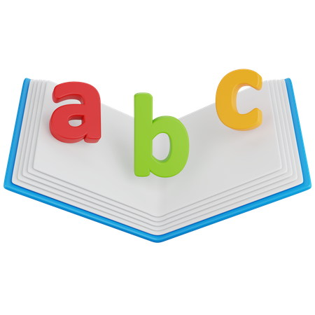 Englisches Buch  3D Icon