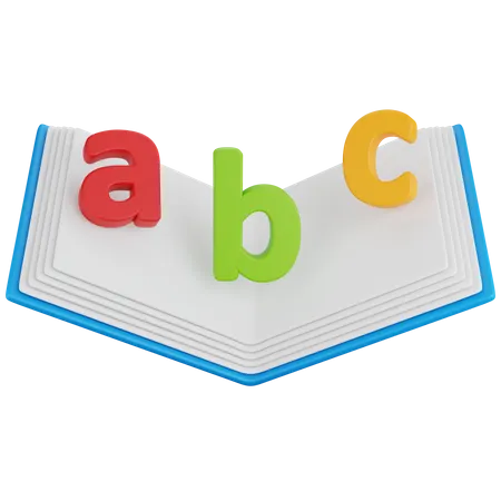 Englisches Buch  3D Icon