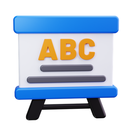 Englischklasse  3D Icon