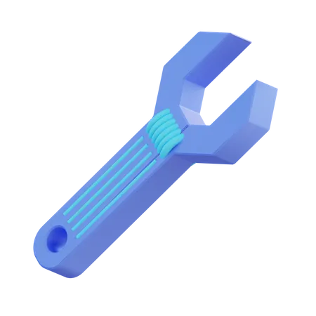 English Key Tool  3D Icon