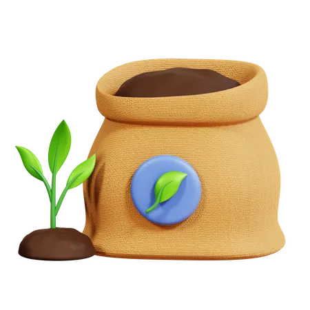 Engrais  3D Icon