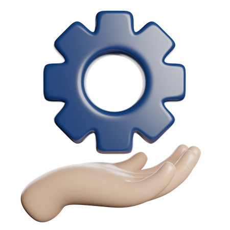 Engranaje  3D Icon