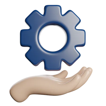 Engranaje  3D Icon