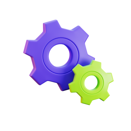 Engranaje  3D Icon