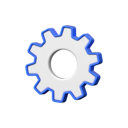 Engrenage  3D Icon