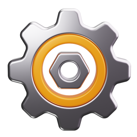 Engrenage  3D Icon