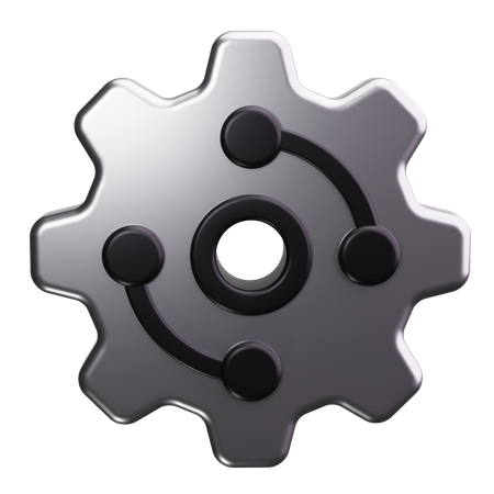 Engrenage  3D Icon