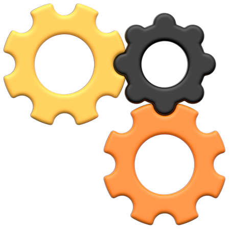 Engrenage  3D Icon