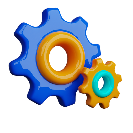 Engrenage  3D Icon
