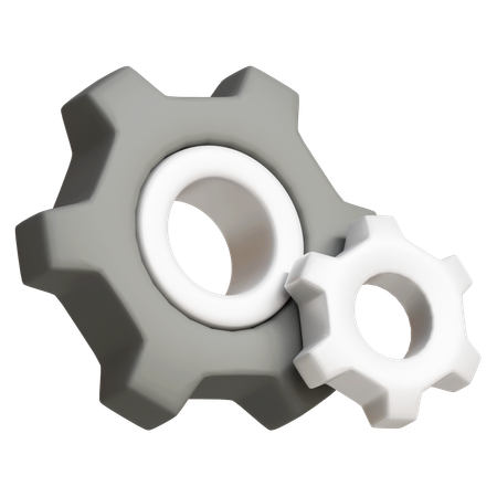 Engrenage  3D Icon