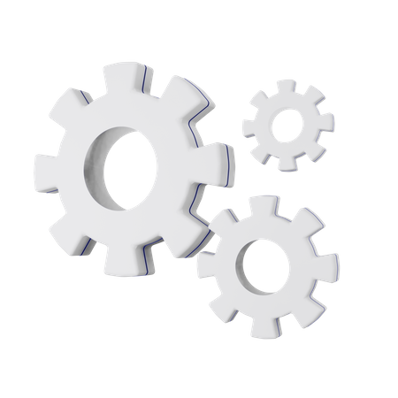 Engrenage  3D Icon