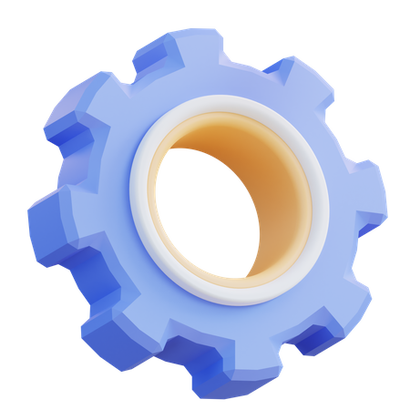 Engrenage  3D Icon