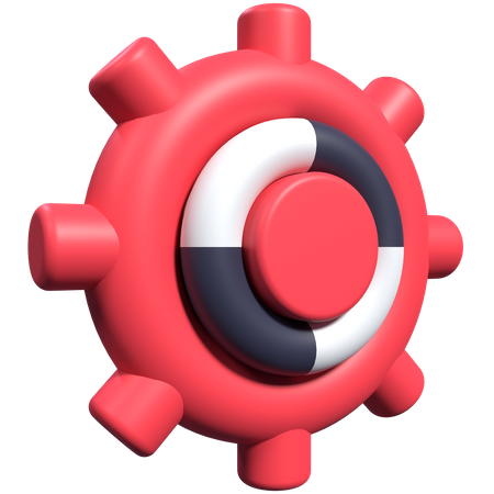 Engrenage  3D Icon