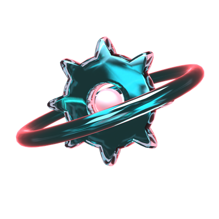 Engrenage  3D Icon