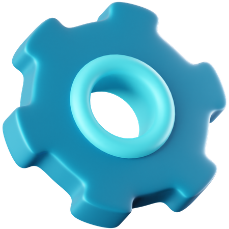 Engrenage  3D Icon