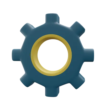 Engrenage  3D Icon