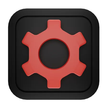 Engrenage  3D Icon