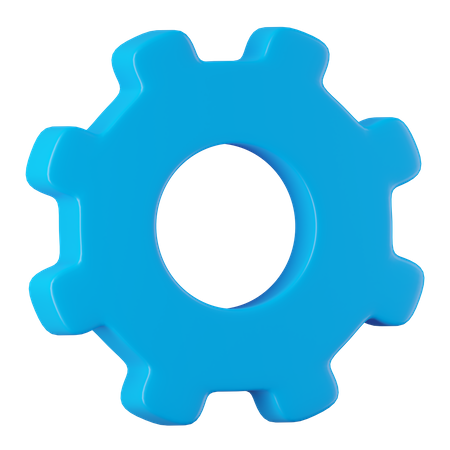 Engrenage  3D Icon