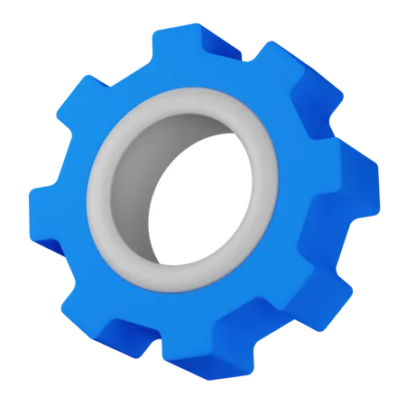 Engrenagem  3D Icon