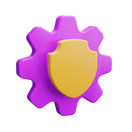 Engrenagem  3D Icon