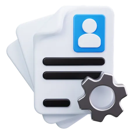 Engrenagem  3D Icon