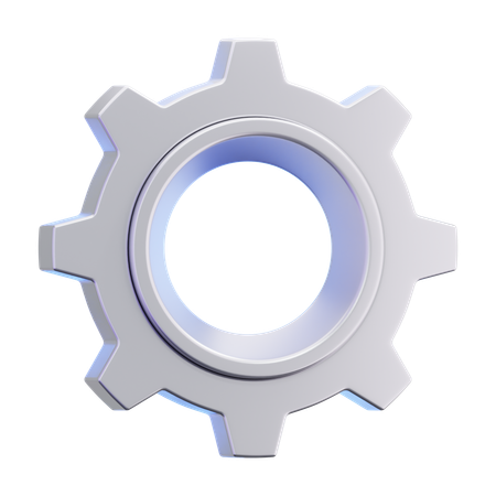 Engrenagem  3D Icon