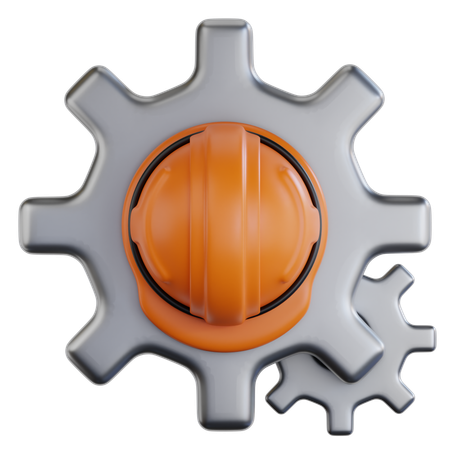 Engrenagem  3D Icon