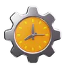 horloge à engrenages