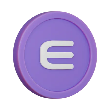 Enj  3D Icon