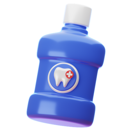 Enjuague bucal  3D Icon