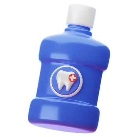 Enjuague bucal  3D Icon