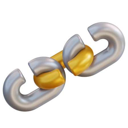 Enlace  3D Icon
