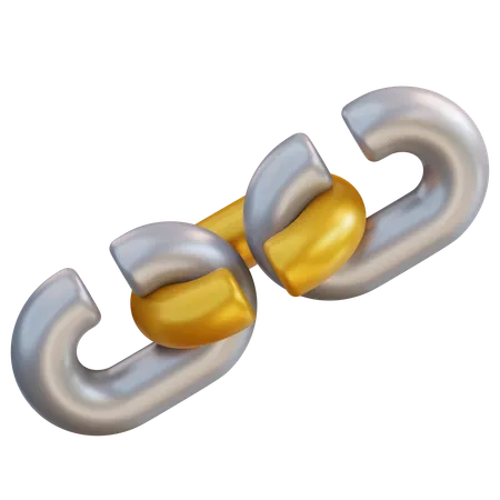 Enlace  3D Icon