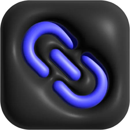 Enlace  3D Icon