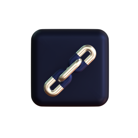 Enlace  3D Icon