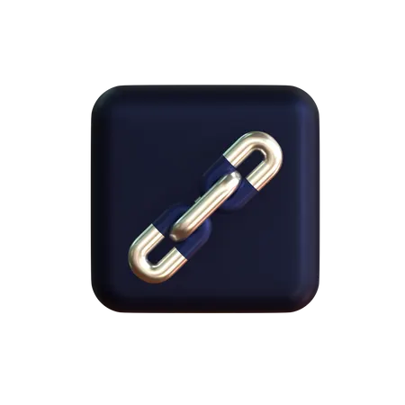 Enlace  3D Icon