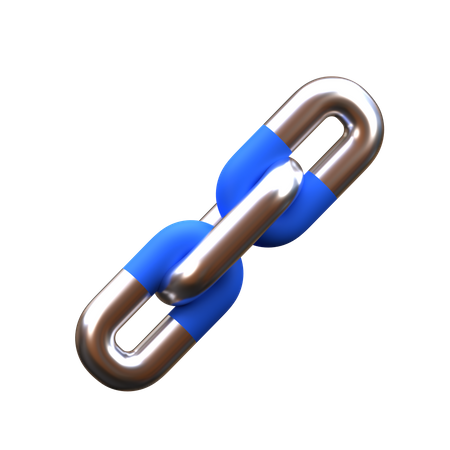 Enlace  3D Icon