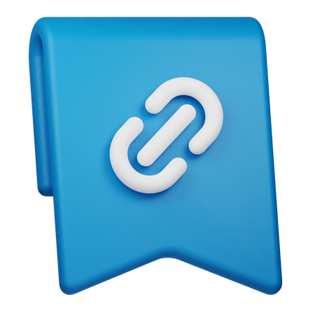 Enlace marcador  3D Icon