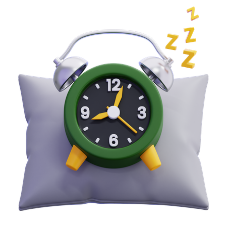 十分な睡眠  3D Icon