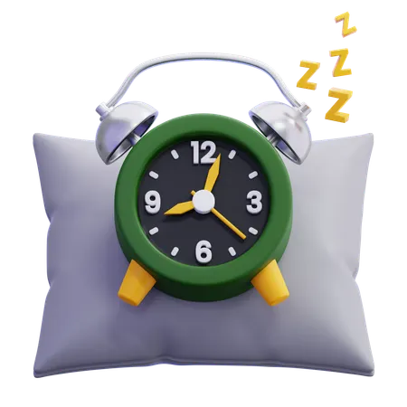 十分な睡眠  3D Icon