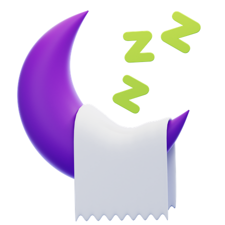 Enough Sleep  3D Icon