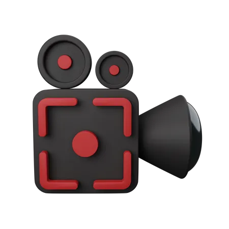 Enregistrement vidéo  3D Icon