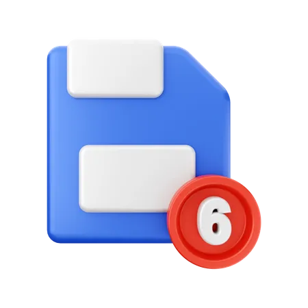 Enregistrer la notification  3D Icon