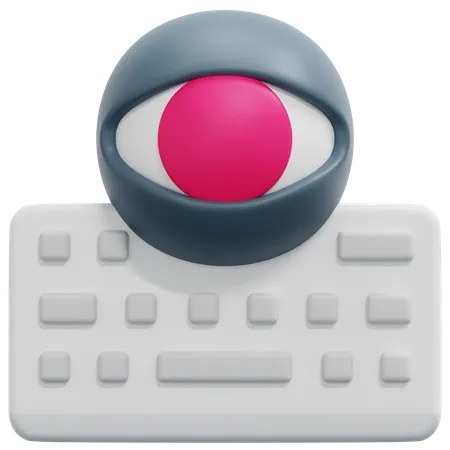 Enregistreur de frappe  3D Icon